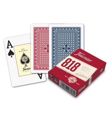 Baraja fournier poker ingles nº 818 55 cartas